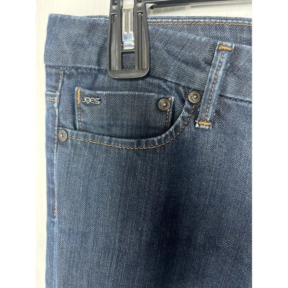 Joes Jeans Womens Muse Boot Cut Blue Pockets Dark Denim Mid Rise 27